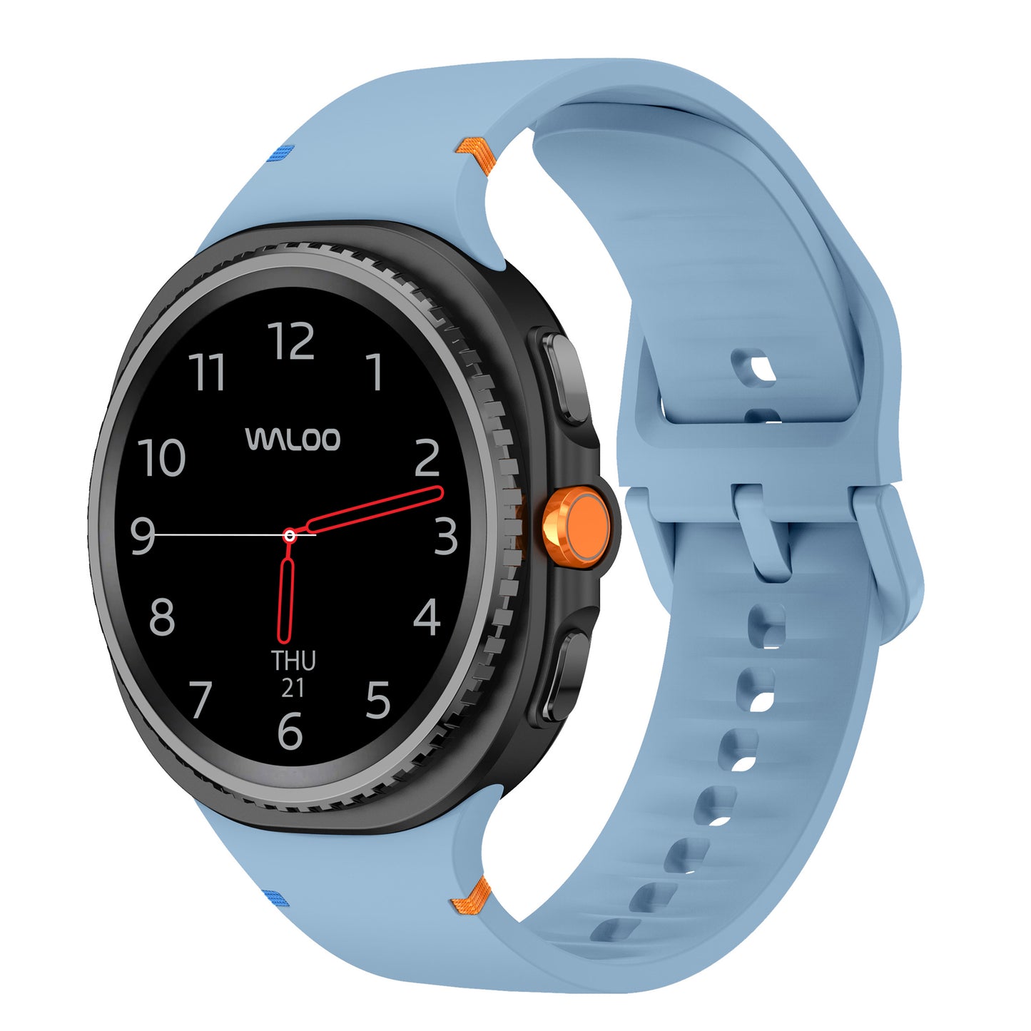 Waloo Silicone Sport Band For Samsung Galaxy Watch 8/Watch 8 Classic