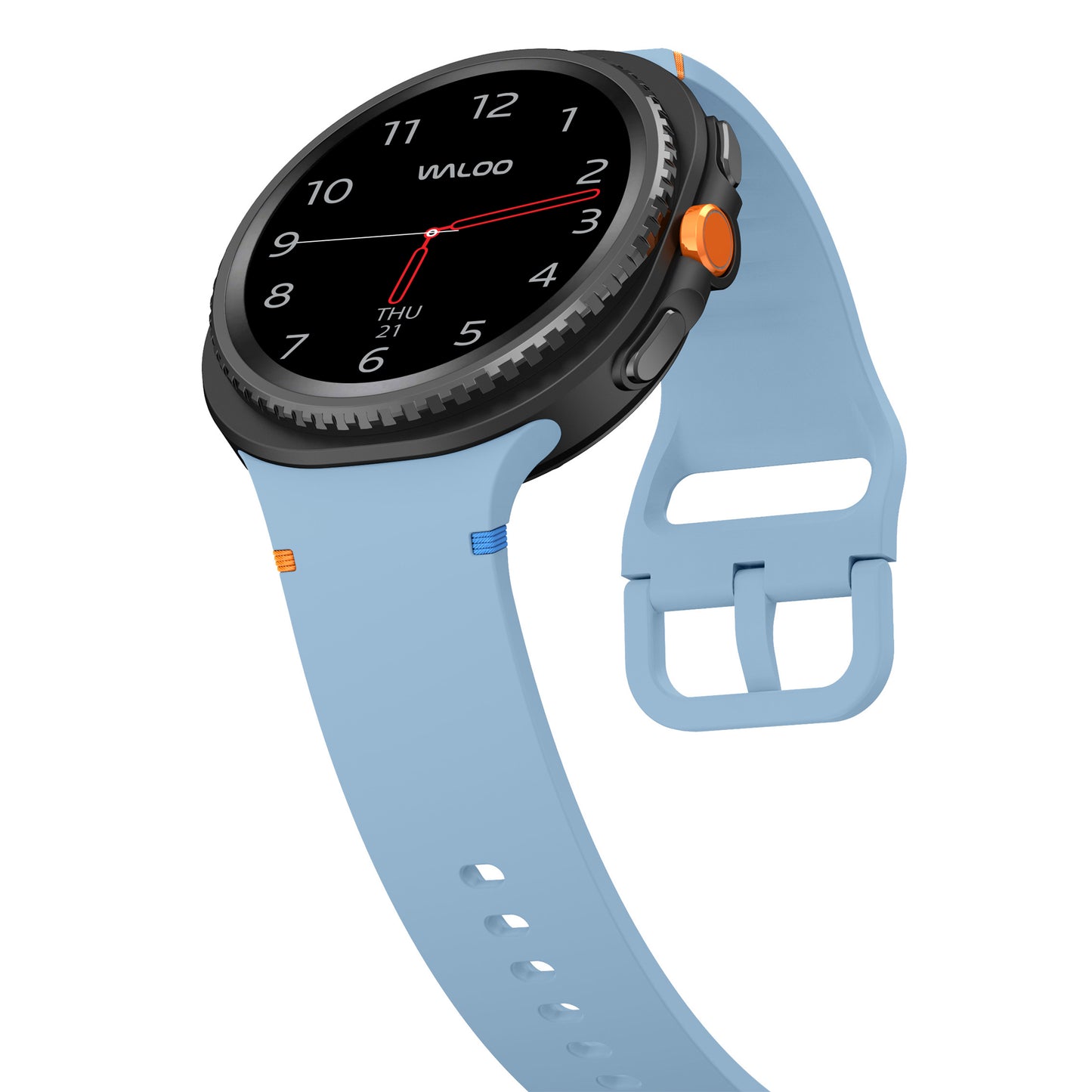 Waloo Silicone Sport Band For Samsung Galaxy Watch 8/Watch 8 Classic
