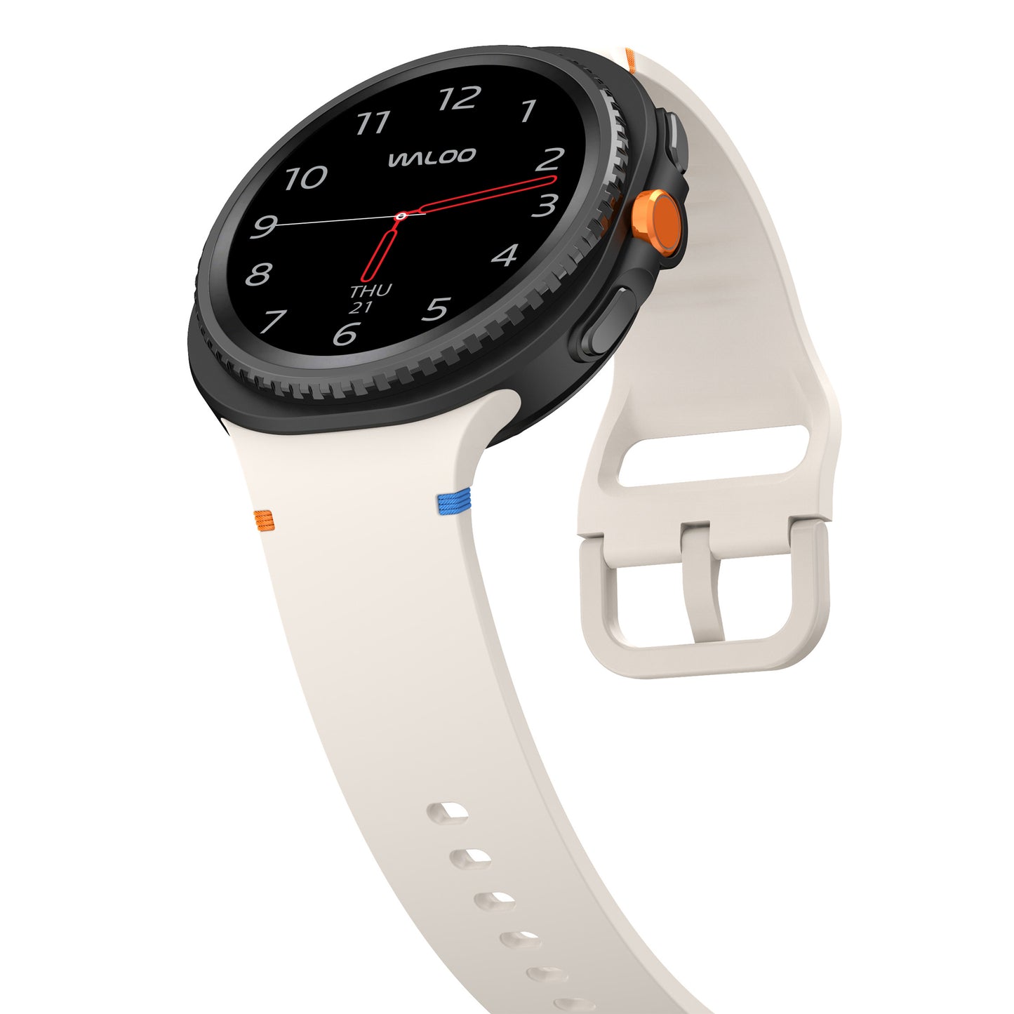 Waloo Silicone Sport Band For Samsung Galaxy Watch 8/Watch 8 Classic