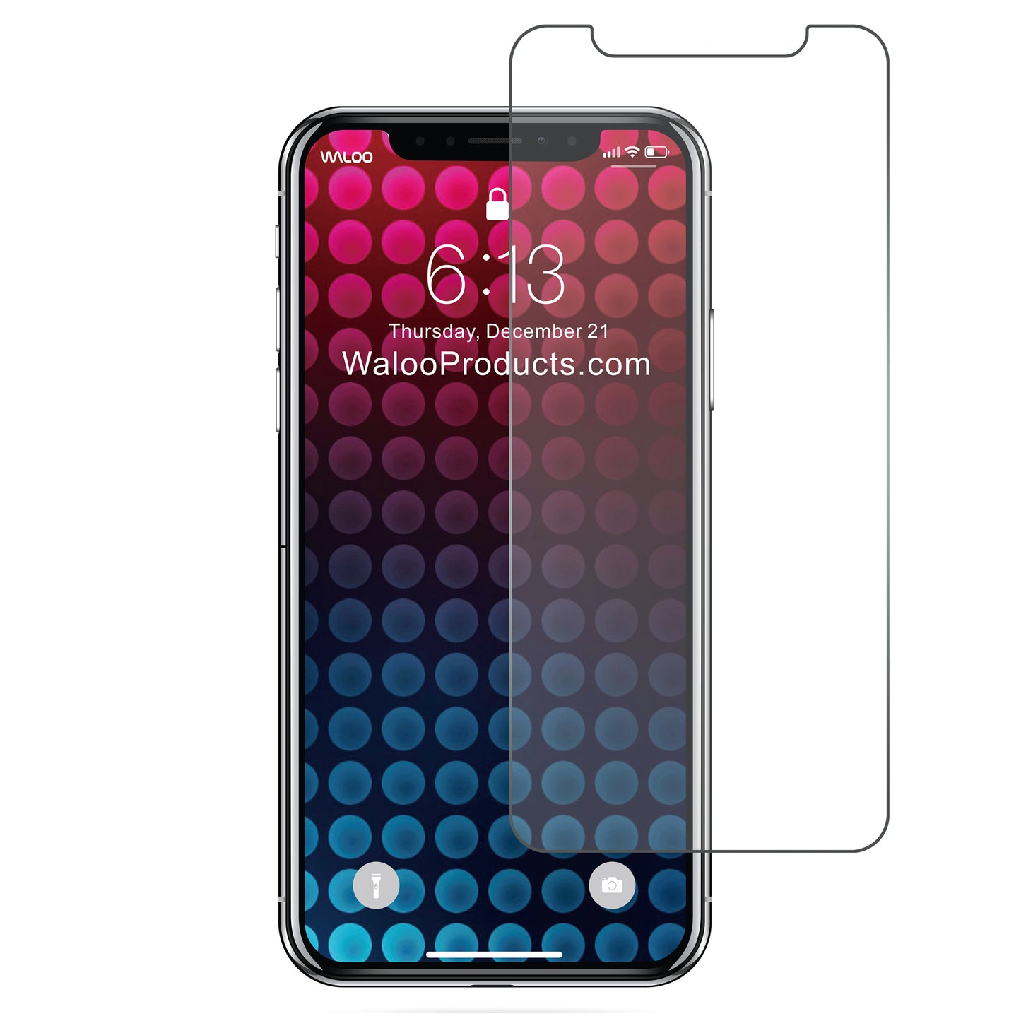 Tempered Glass Screen Protector for iPhone's