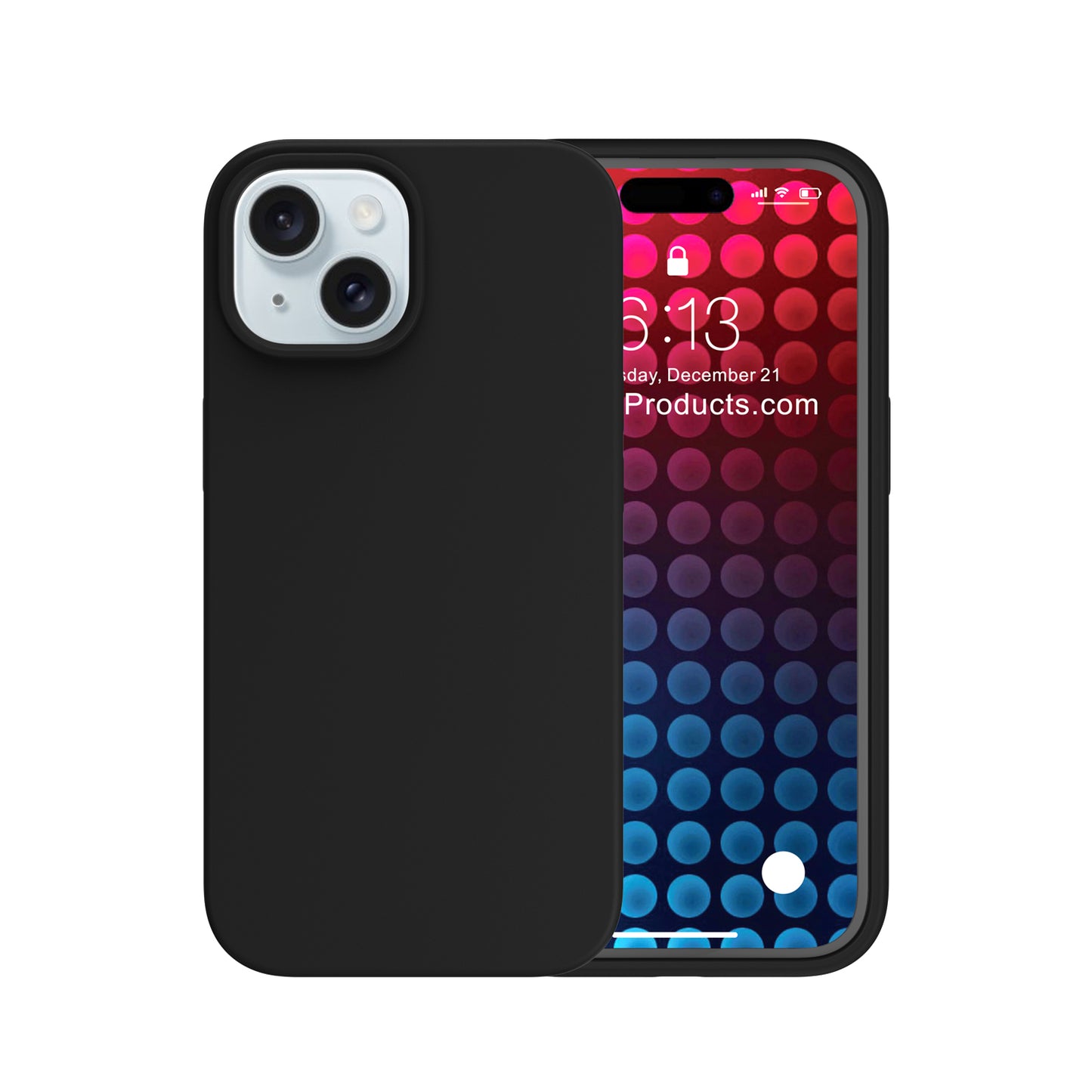 Silicone Case with Magsafe for iPhone 15 Series