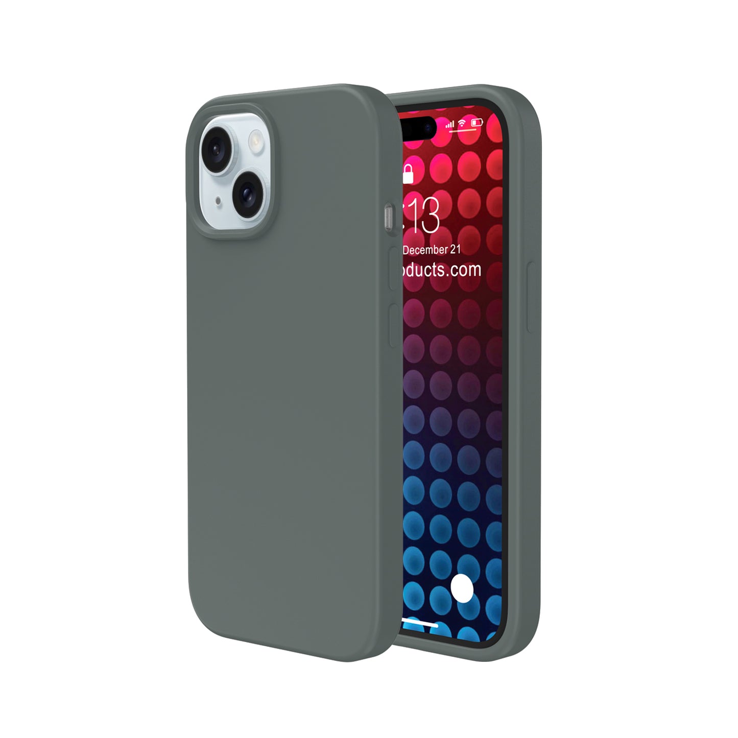 Silicone Case with Magsafe for iPhone 15 Series