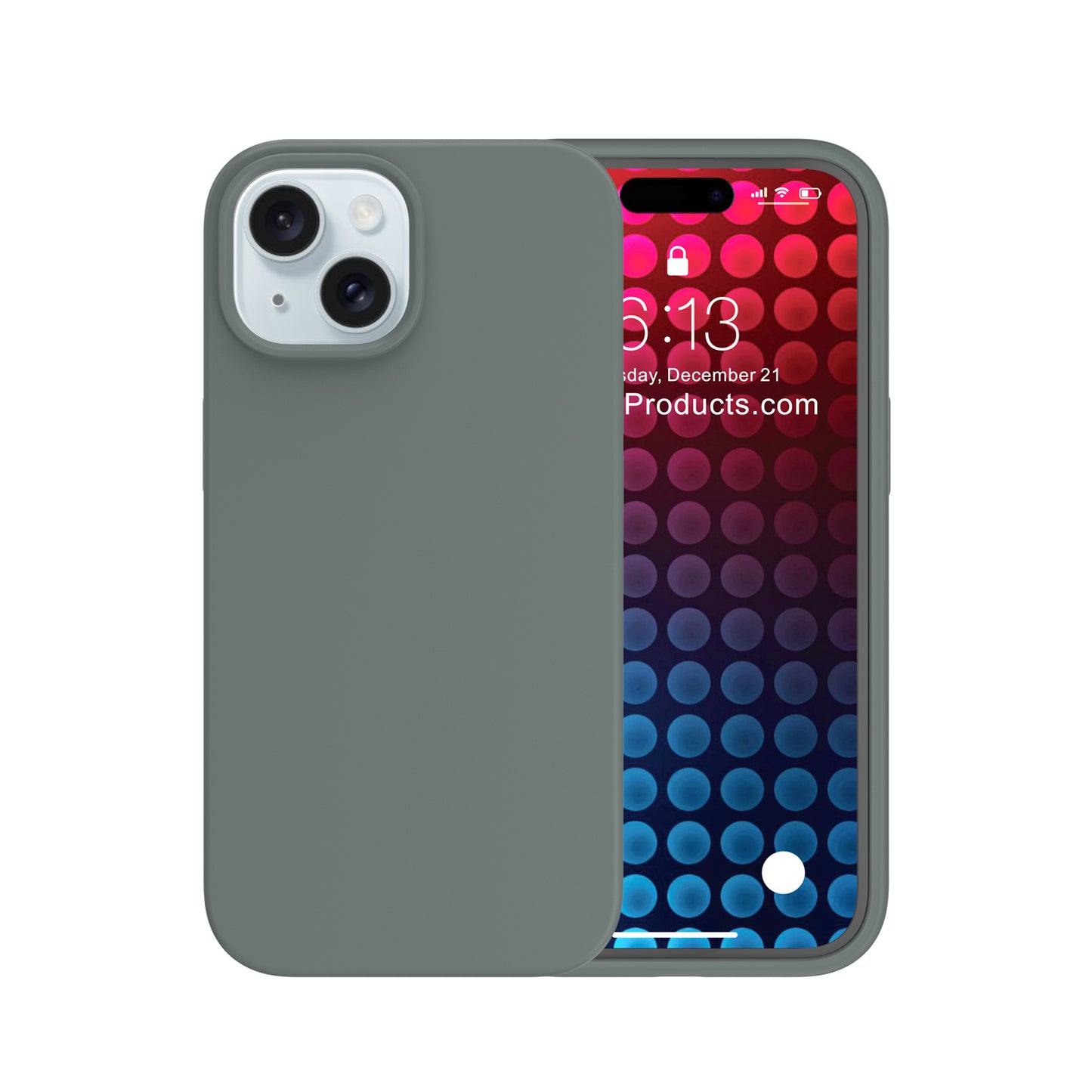 Silicone Case with Magsafe for iPhone 15 Series