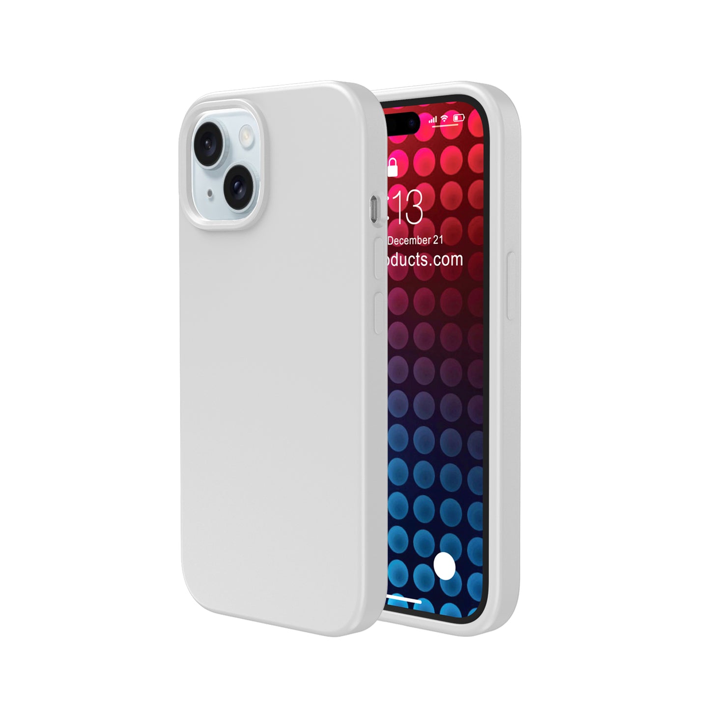 Silicone Case with Magsafe for iPhone 15 Series