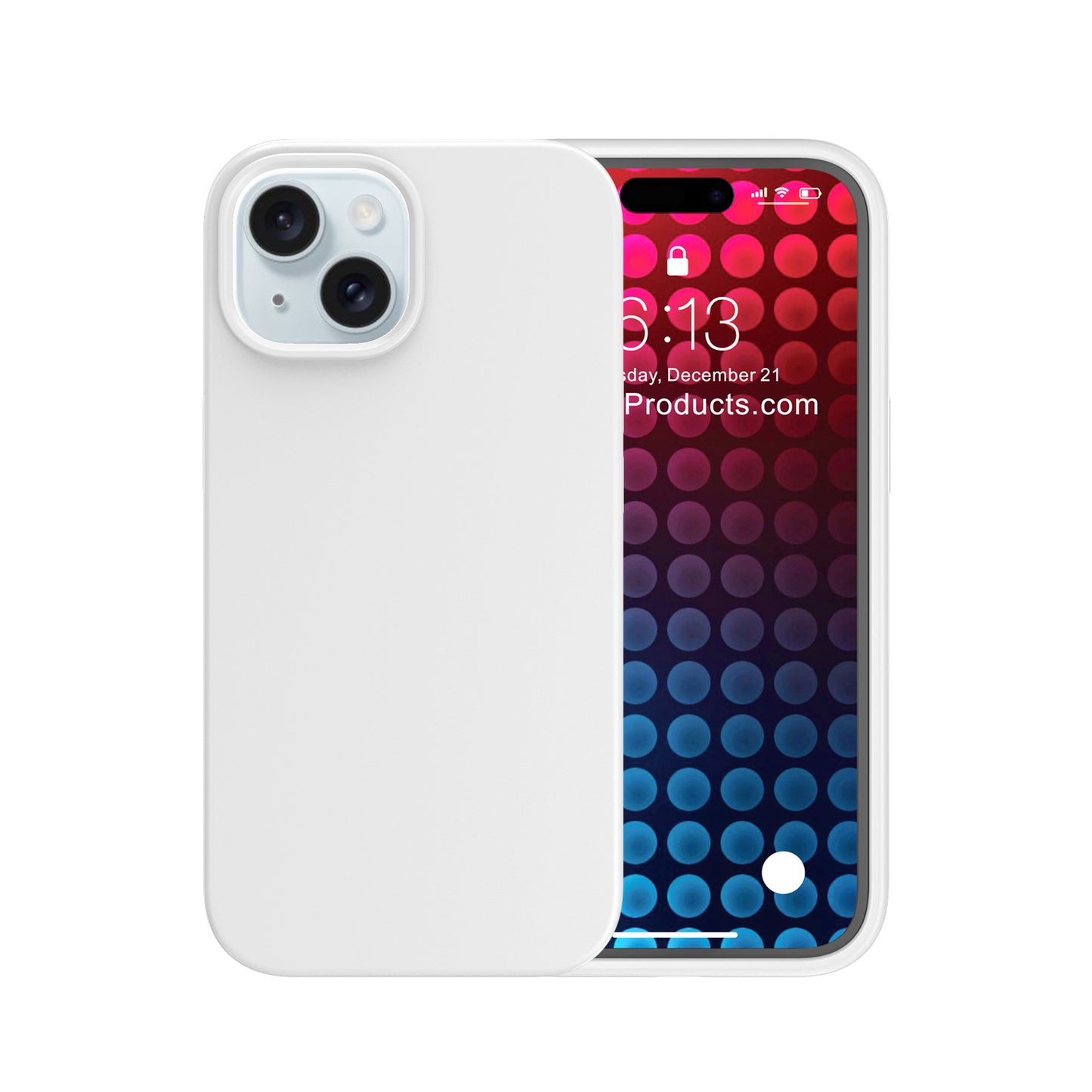 Silicone Case with Magsafe for iPhone 15 Series