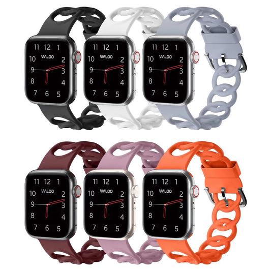 Waloo Silicone Link Looped Band For Apple Watch