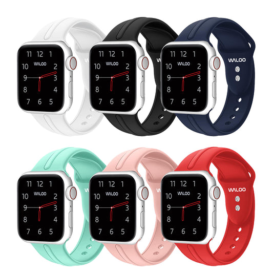 Waloo Silicone Sport Band For Apple Watch