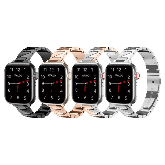 Waloo Two Tone Metal Band For Apple Watch