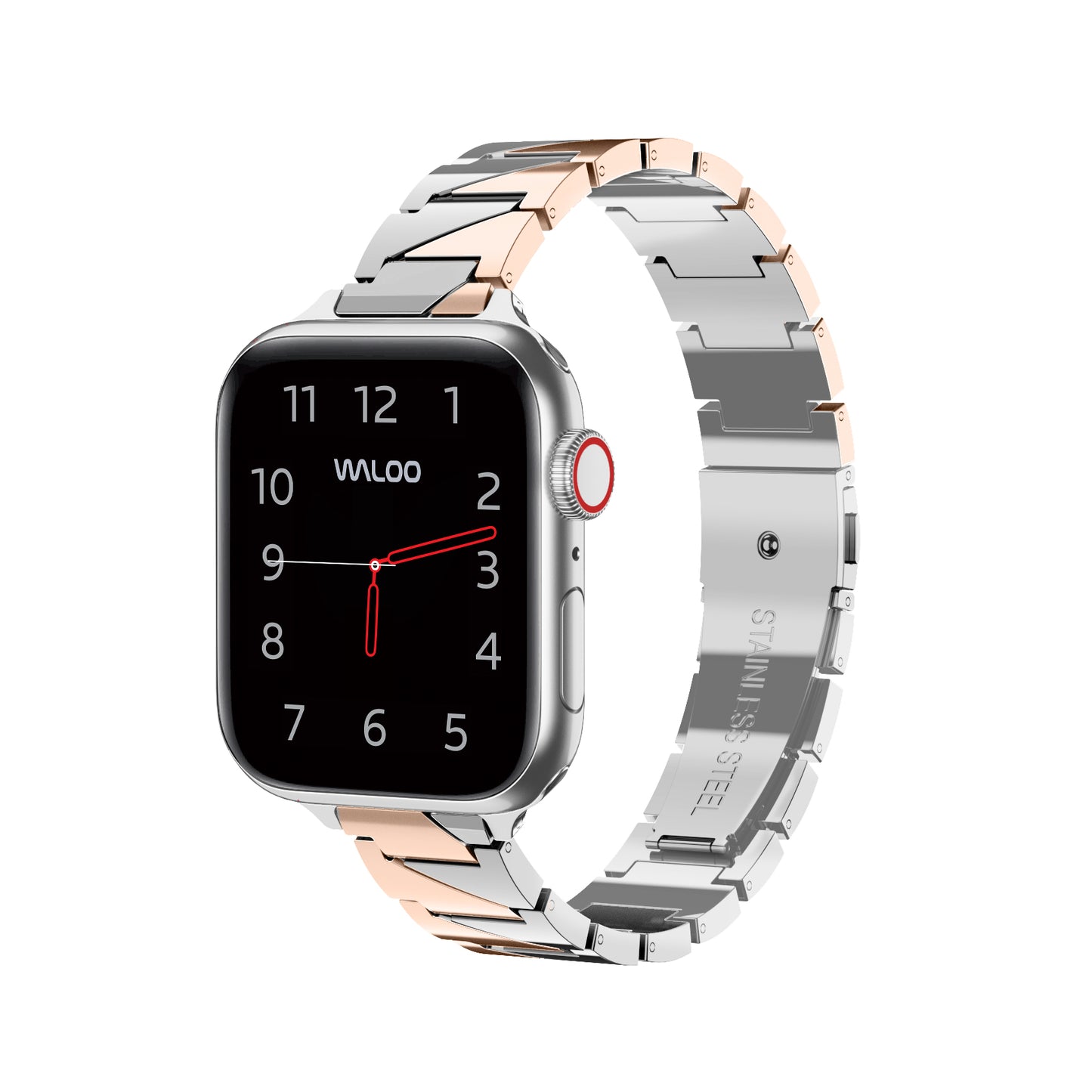 Waloo Two Tone Metal Band For Apple Watch