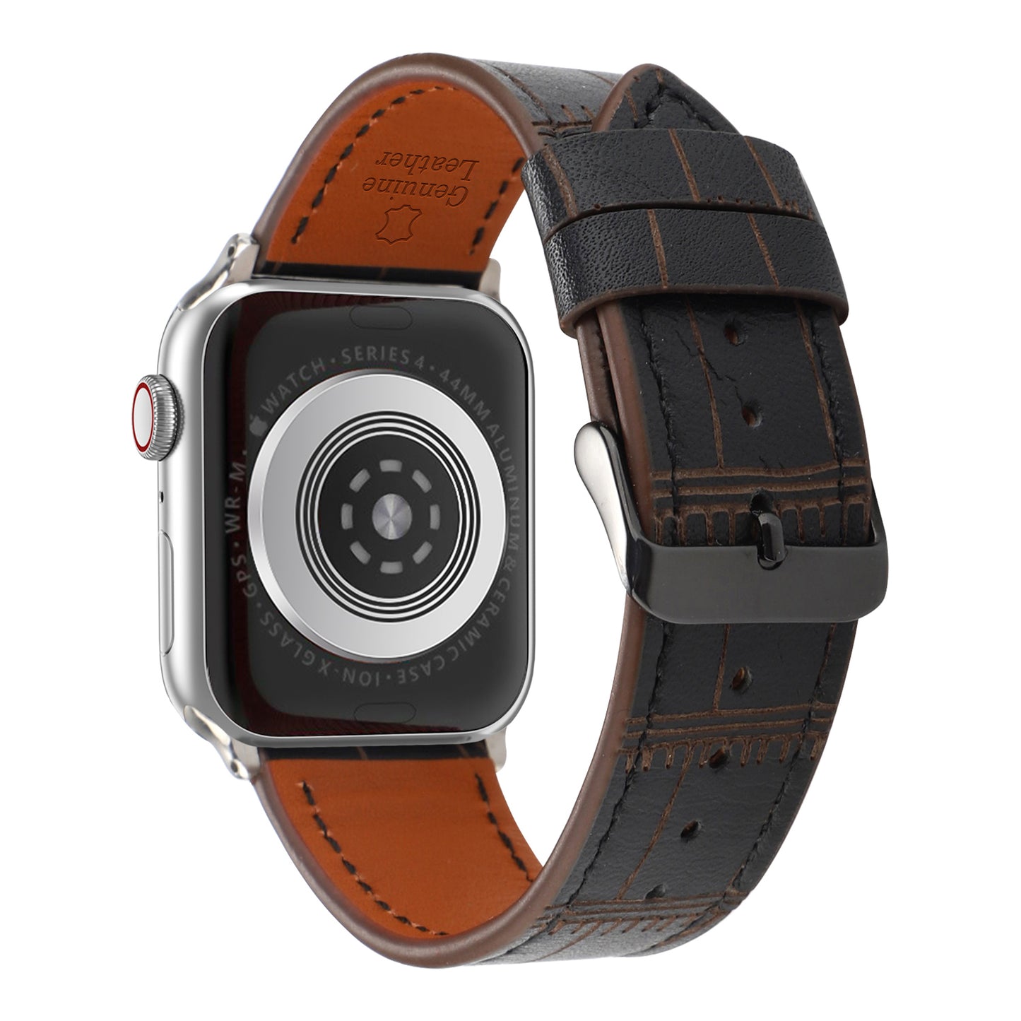 Waloo Bamboo Textured Leather Band For Apple Watch