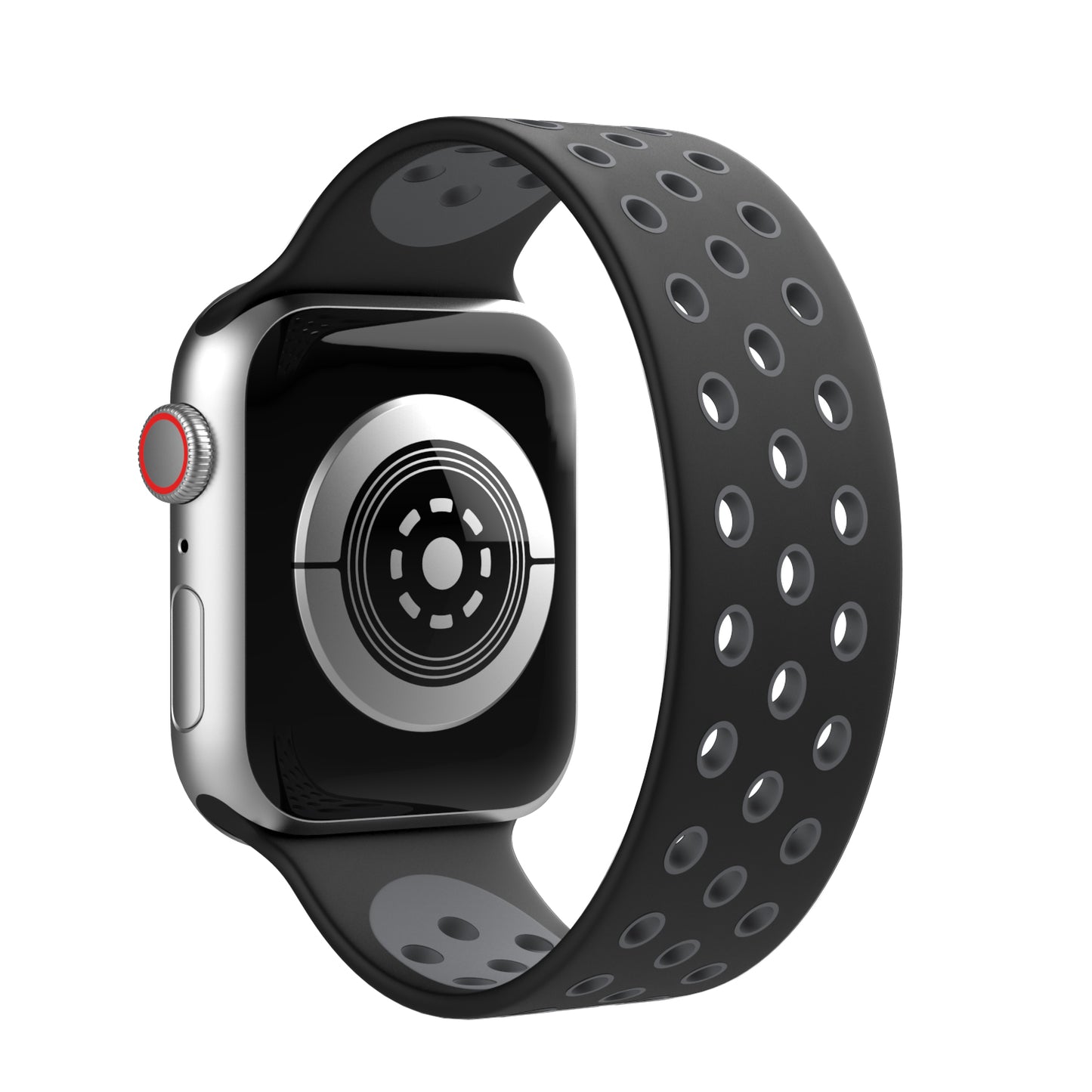 Waloo Breathable Silicone Loop Band For Apple Watch