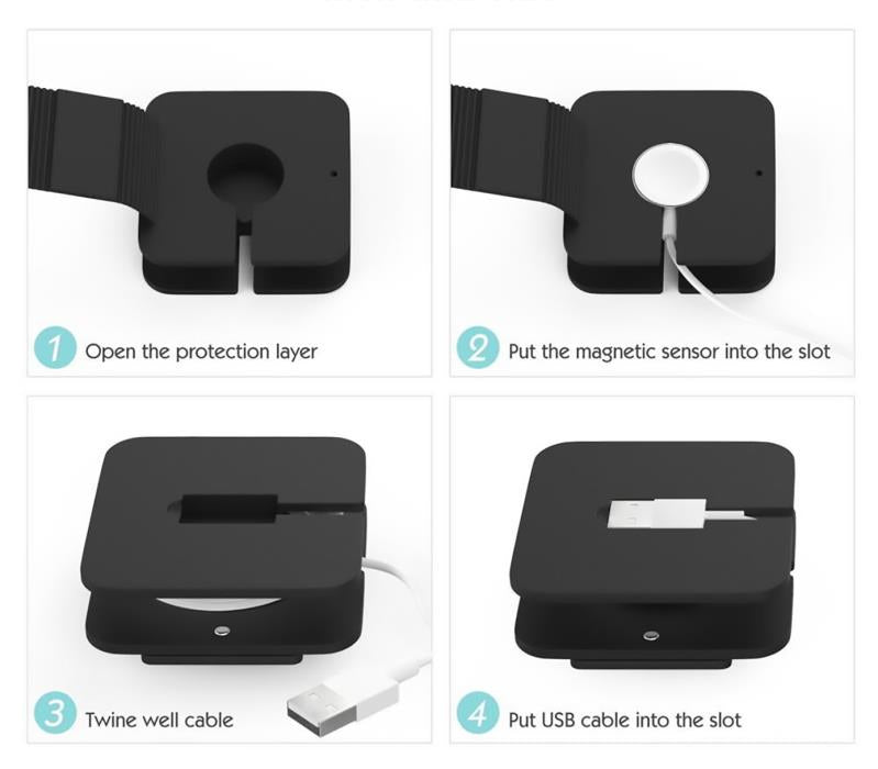 Waloo Portable & Lightweight Apple Watch Charging Wallet/Dock