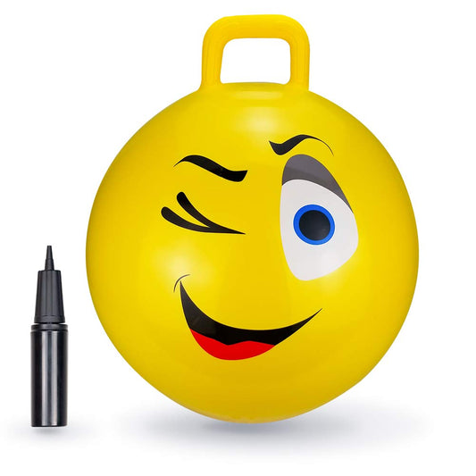 Yellow Wink Hopper Ball - 18"